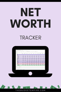 Net Worth Tracker Spreadsheet