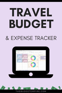 Travel Budget Spreadsheet
