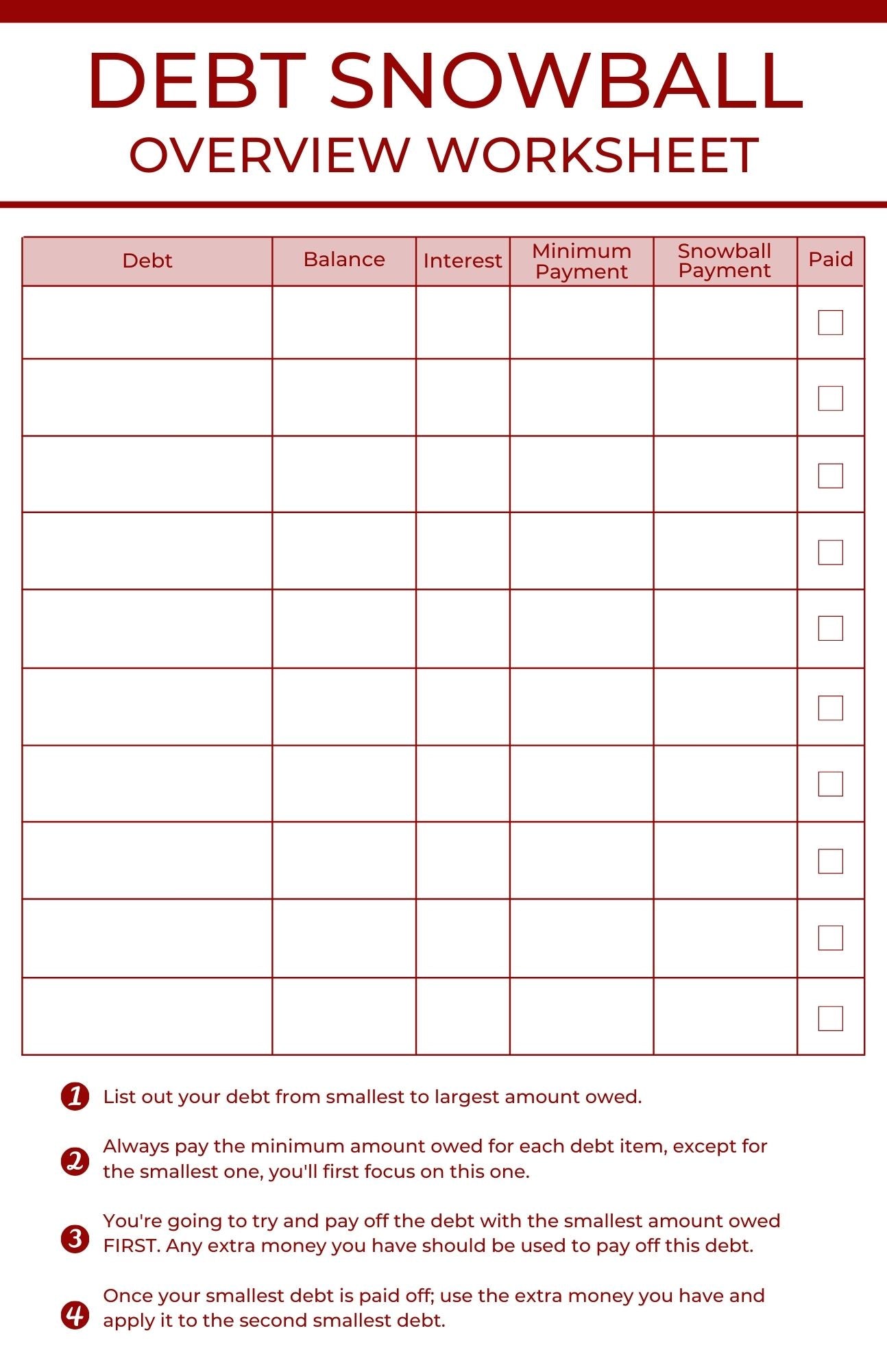 debt-snowball-overview-printable-the-budget-empire for Free Debt Snowball Spreadsheet Printable Debt Snowball Overview - Printable – The Budget Empire for Free Debt Snowball Spreadsheet Printable