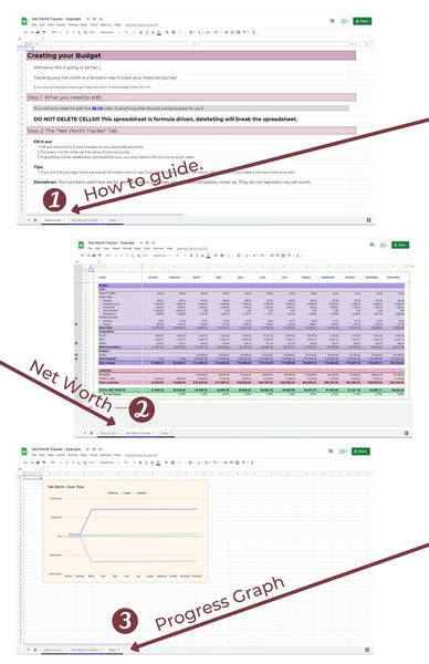 Net Worth Tracker Spreadsheet